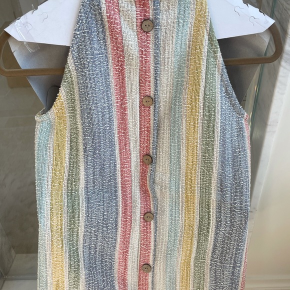 So Cute Ladies striped halter style neck tank top - Picture 3 of 4